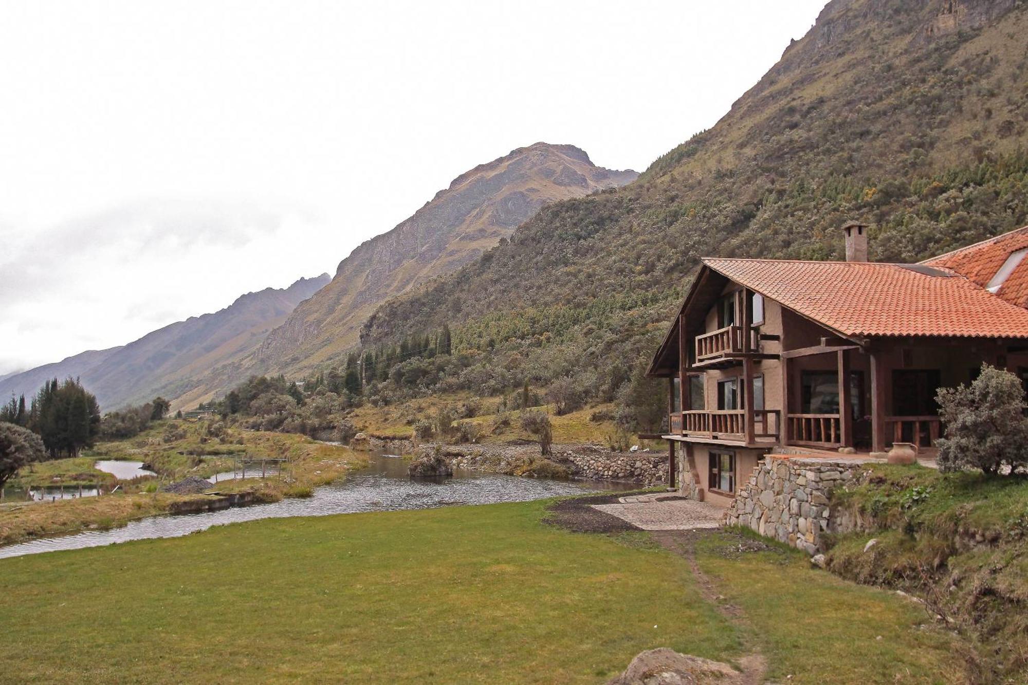 Hacienda Hosteria Dos Chorreras Cuenca Bagian luar foto