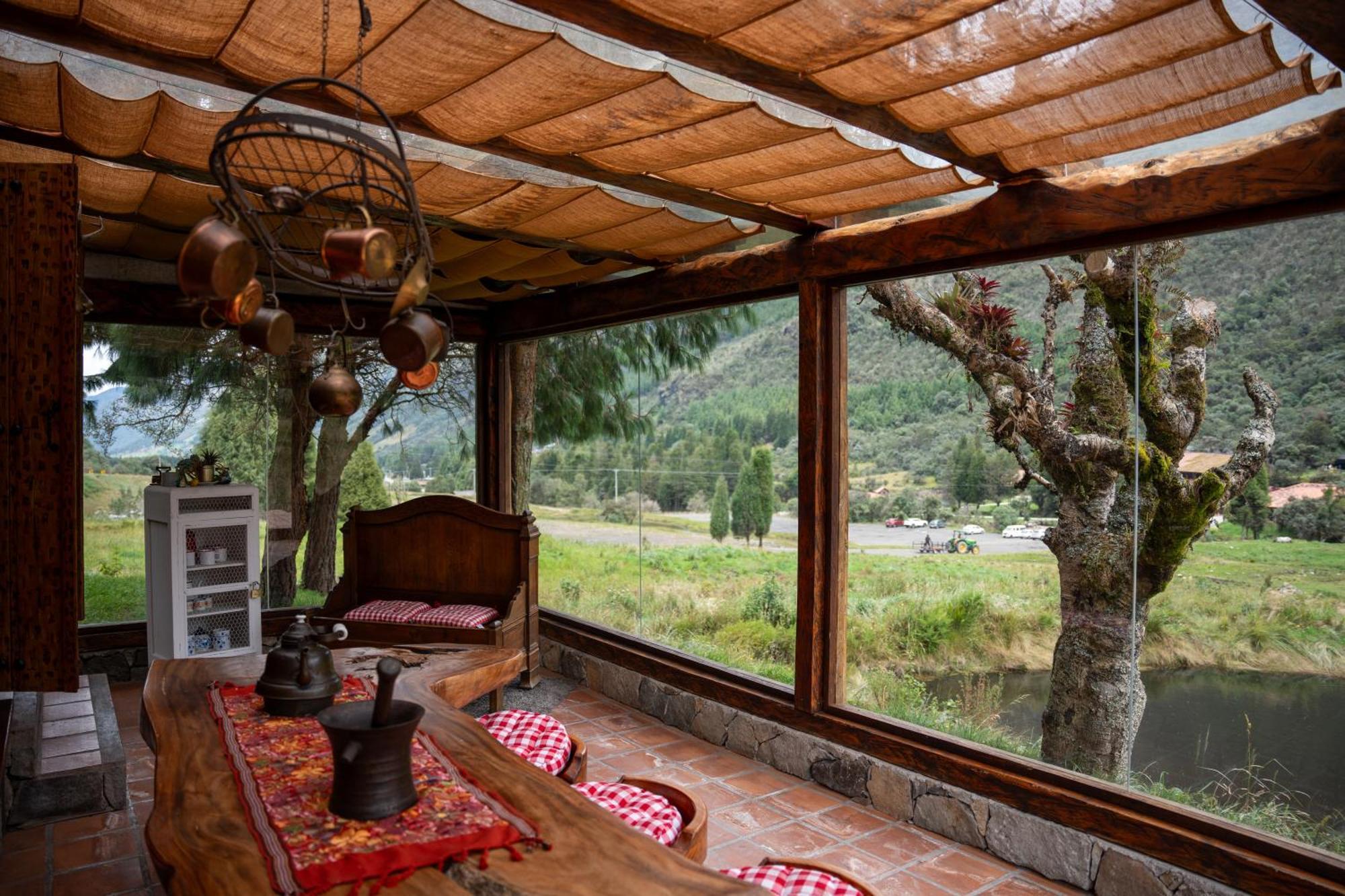 Hacienda Hosteria Dos Chorreras Cuenca Bagian luar foto
