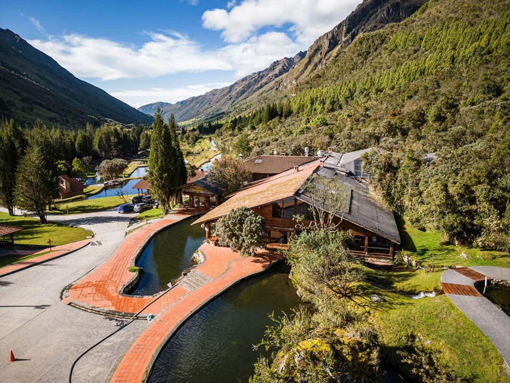 Hacienda Hosteria Dos Chorreras Cuenca Bagian luar foto