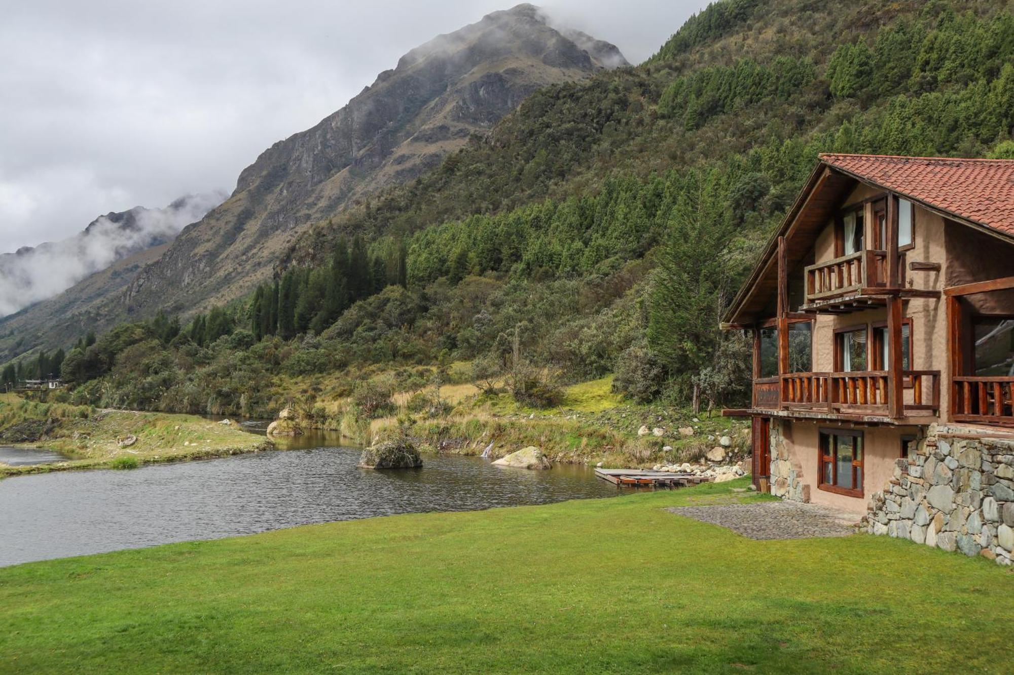 Hacienda Hosteria Dos Chorreras Cuenca Bagian luar foto